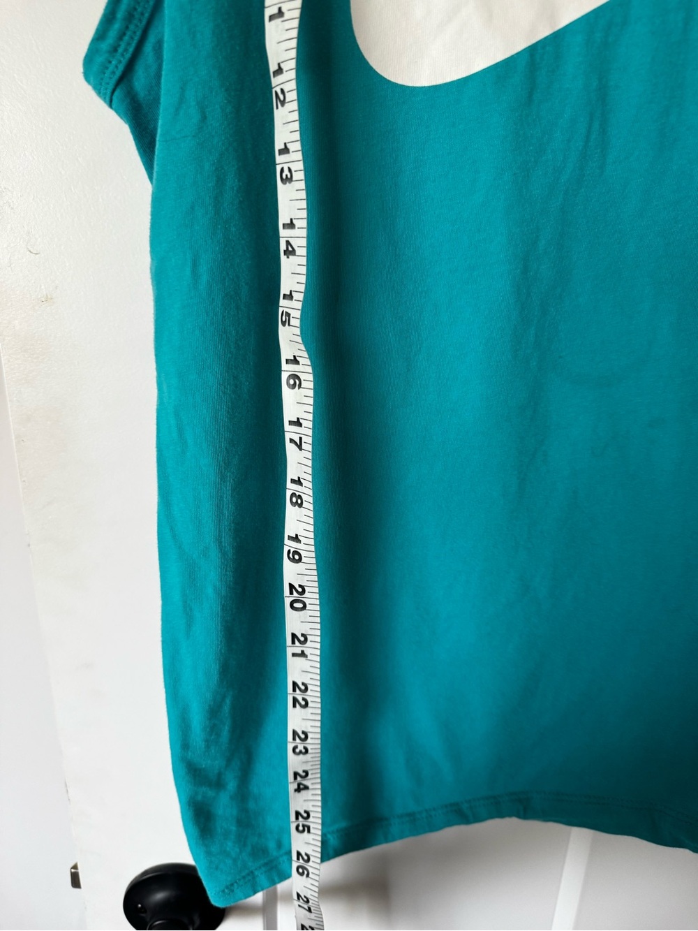 Nike Women's Teal Sleeveless Tank with White Swoosh - Picture 2 of 4